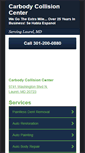 Mobile Screenshot of laurelautobodyshop.org